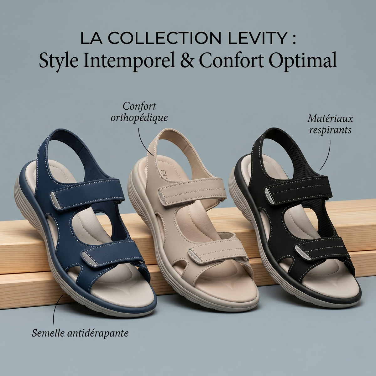 Sophie | Sandalias Confort Ajustables