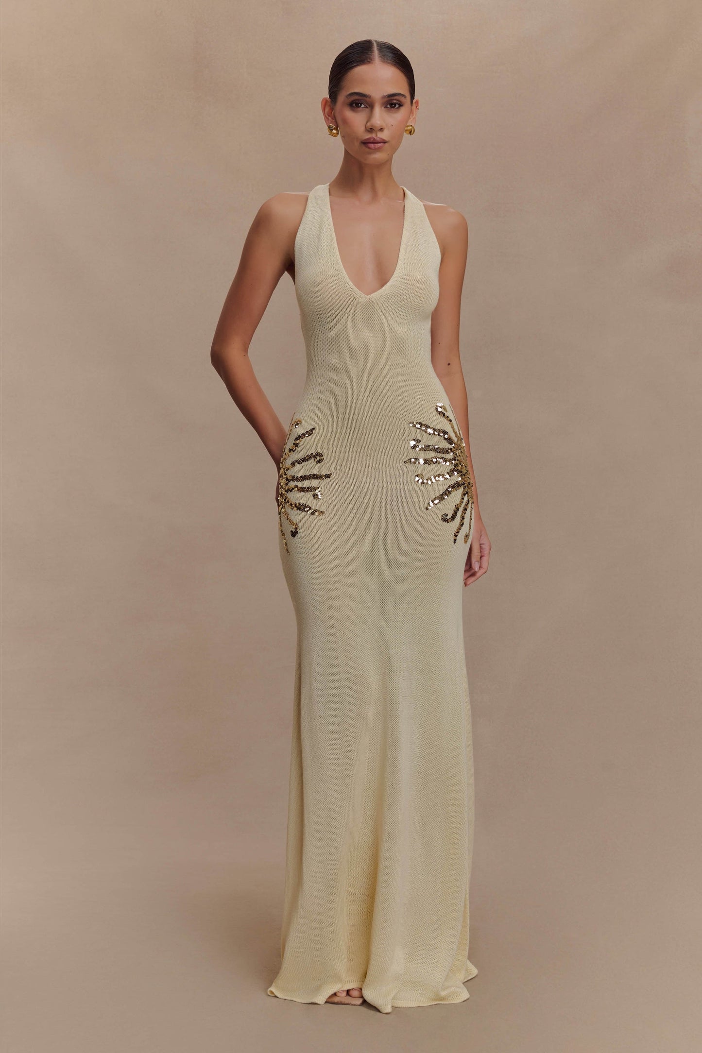 Vestido Celeste Shine