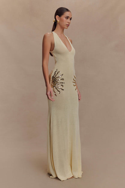 Vestido Celeste Shine