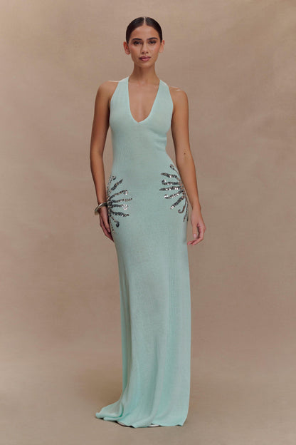 Vestido Celeste Shine