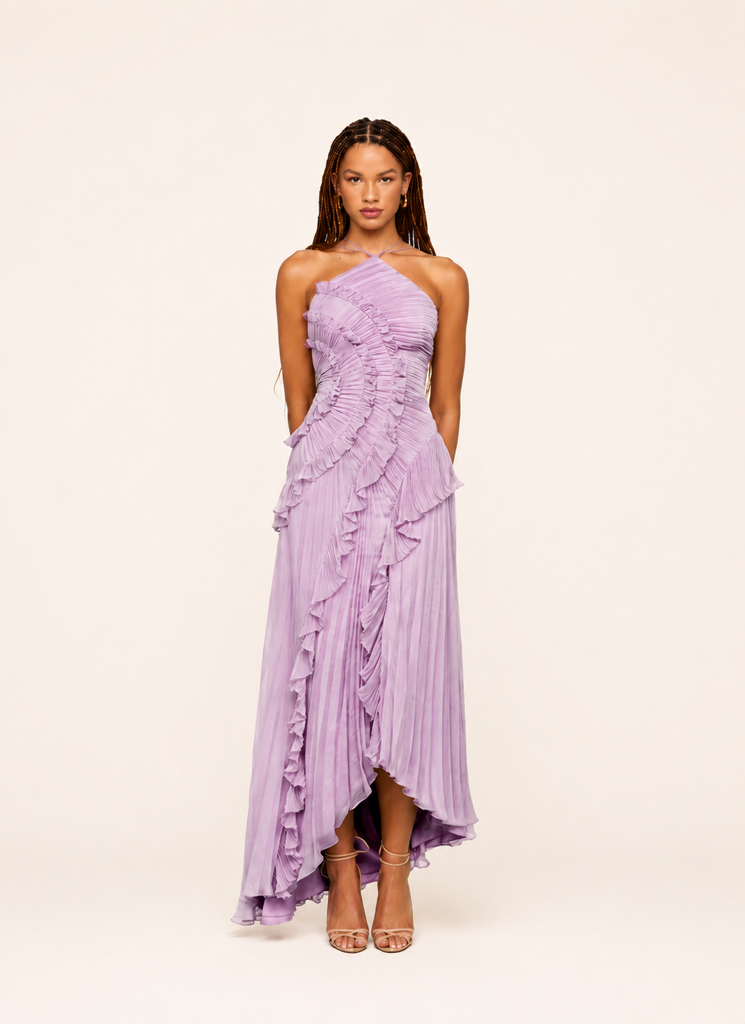 Vestido Amélie Lavande