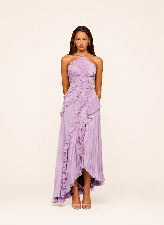 Vestido Amélie Lavande