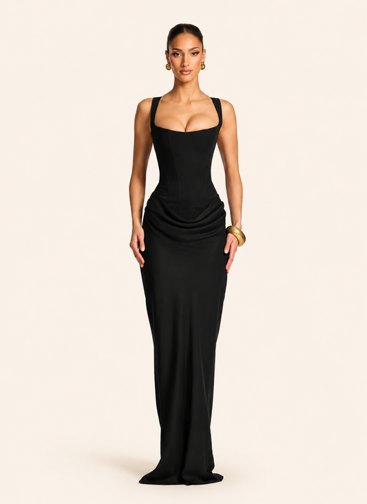 Vestido Veloura Noir