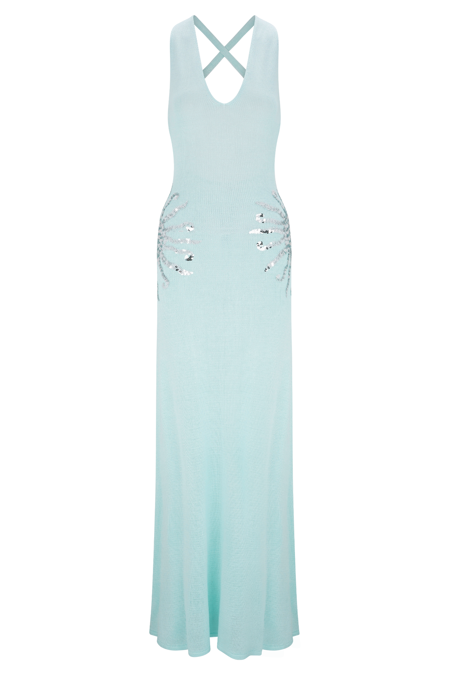 Vestido Celeste Shine