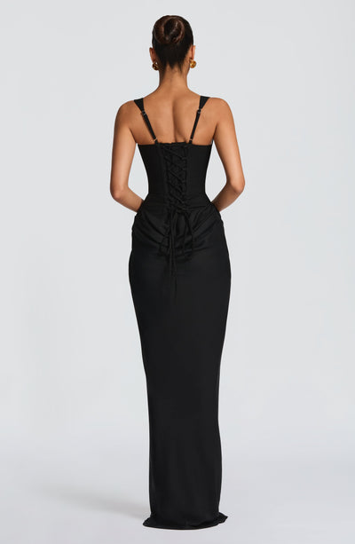 Vestido Veloura Noir