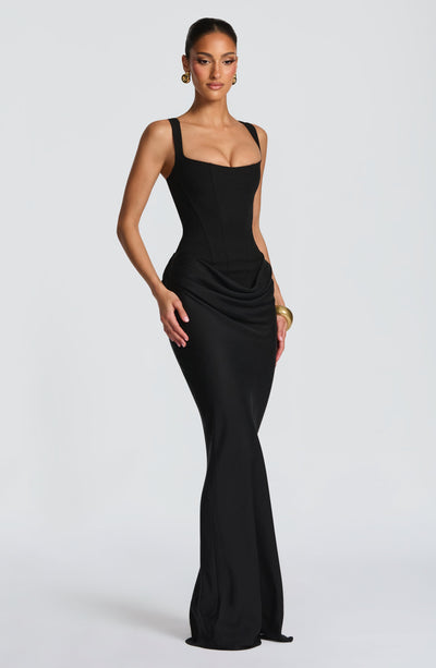 Vestido Veloura Noir