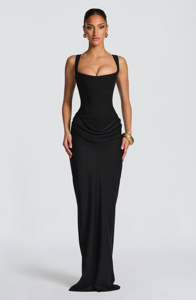 Vestido Veloura Noir