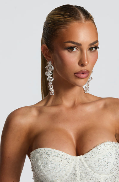Pendientes Crystal Cascade