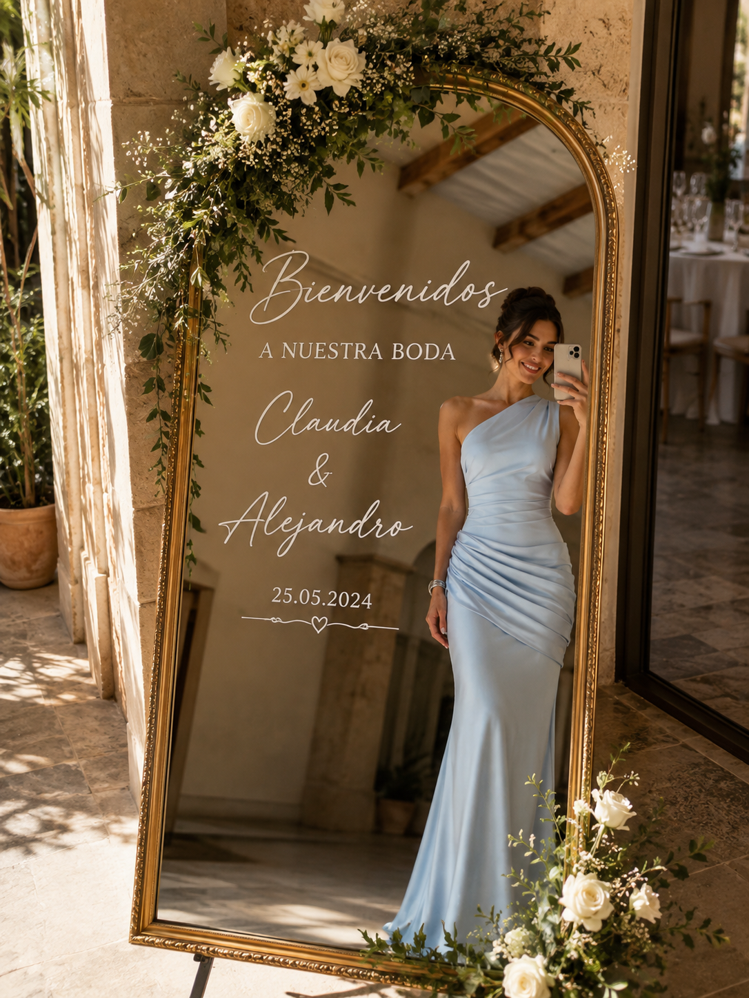 Clienta Oren Milano en una boda